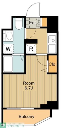 ルフレ イムーブル立川の物件間取画像